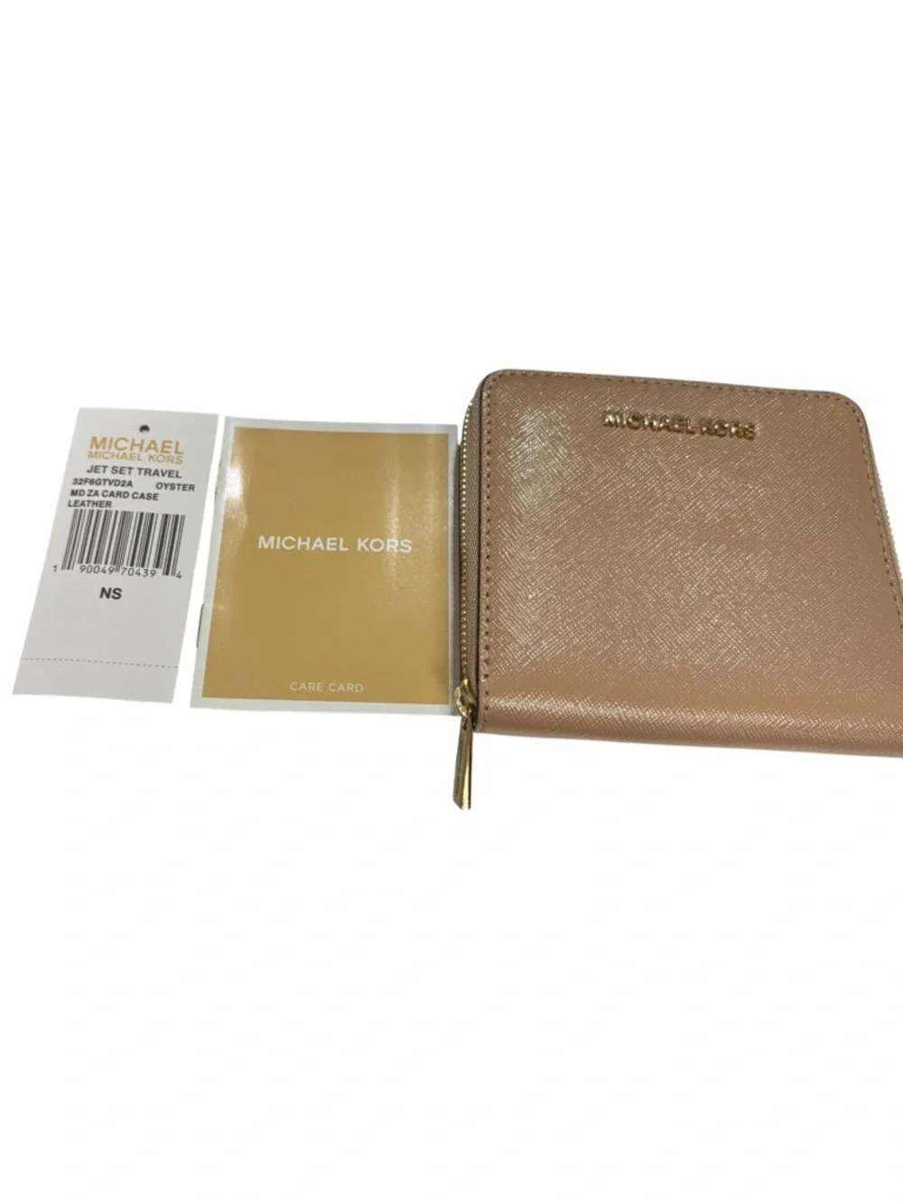 MICHAEL MICHAEL KORS JET SET TRAVEL OYSTER MD ZA CARD CASE-NWT - Picture 7 of 7